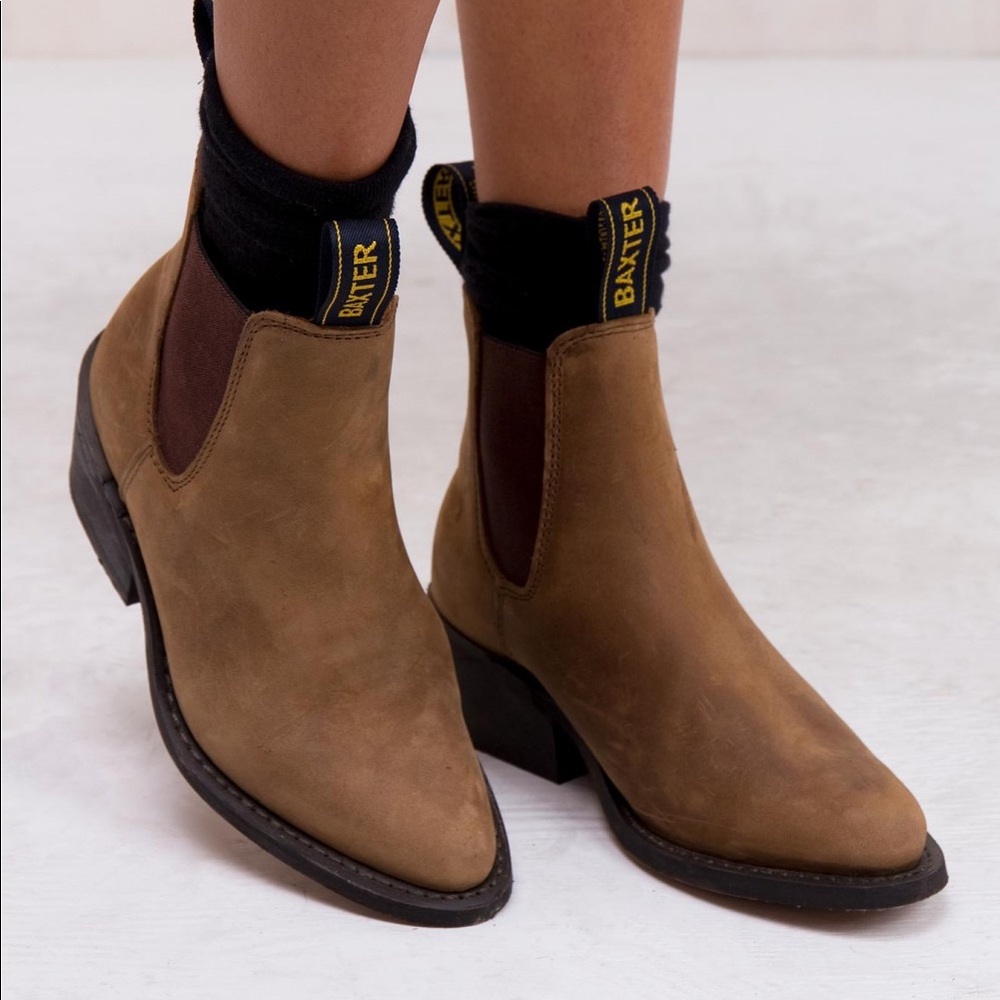 Baxter Dancer Boots Distressed Tan